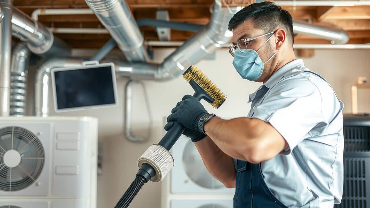 How much is a full HVAC cleaning?