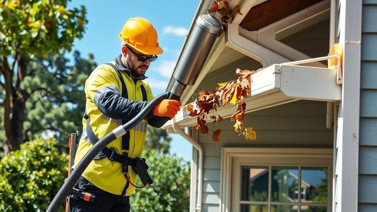 What is the average price for gutter cleaning?
